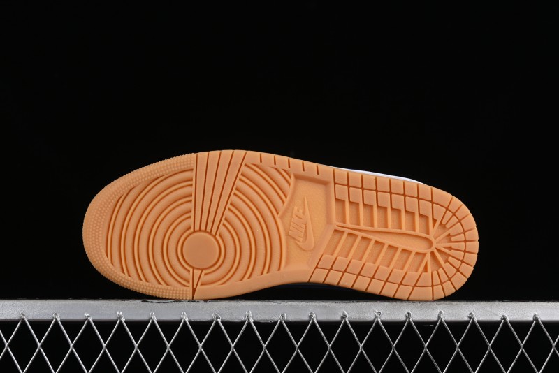 Nike Travis Scott x Air Jordan 1 Low OG Retro Sneakers with Reverse Swoosh - DZ4137-700