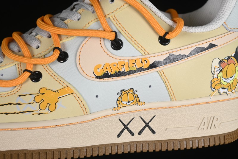 Nike Air Force 1'07 Low Garfield Comic Series Sneakers - KS6896-111