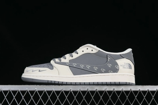 Nike Travis Scott x Fragment Design x Air Jordan 1 Low OG SP Casual Sneakers - XS2024-011