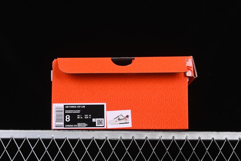 Nike Air Force 1 '07 Low Supreme Snake Year Limited Edition Basketball Shoes with Python Swoosh - DM6688-026
