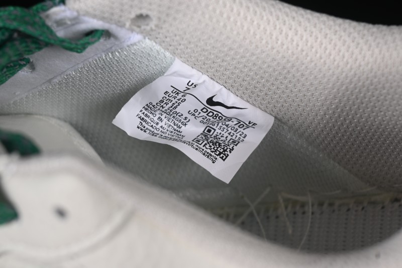 Nike Air Force 1 '07 Low Ted x Portland Collaboration Reflective Green Sneakers - DD8959-707