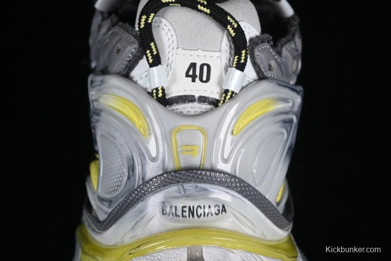 Balenciaga Runner Kith Four Color Retro Casual Sneakers - W3RMU1279