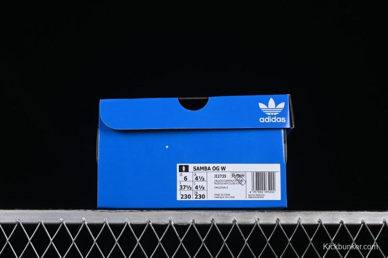 Adidas Samba OG Casual Sneakers with Premium Leather Upper - JI2735