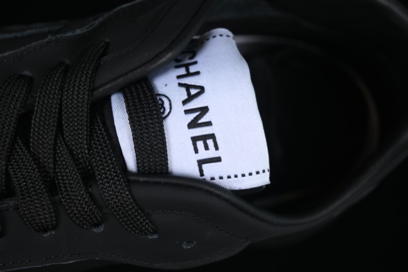 Chanel 25C Tie-Up Flat Casual Lifestyle Shoes - G46372