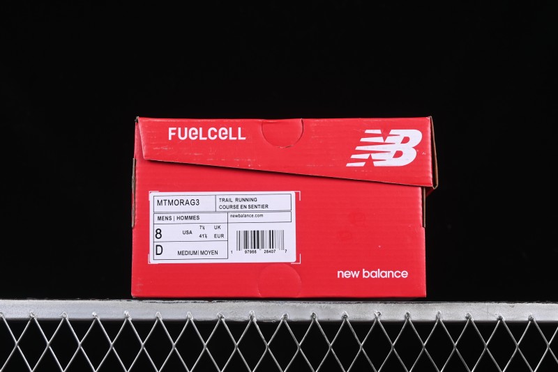 New Balance Fresh Foam X More V3TDS Low-Top Running Shoes with Durable Slip-Resistant Outsole - MTMORAG3