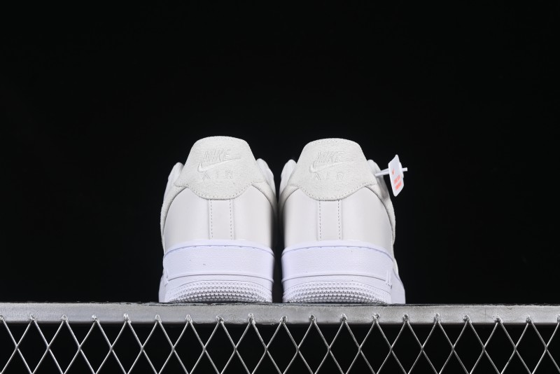 Nike Air Force 1 Low "Triple White Beige" Sneakers