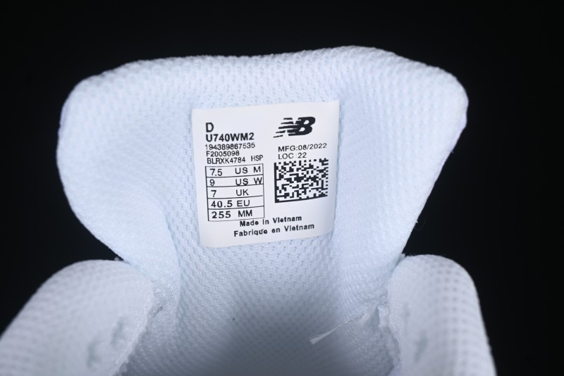 New Balance 740 Series Retro Dad Style Casual Sports Running Shoes - U740WM2