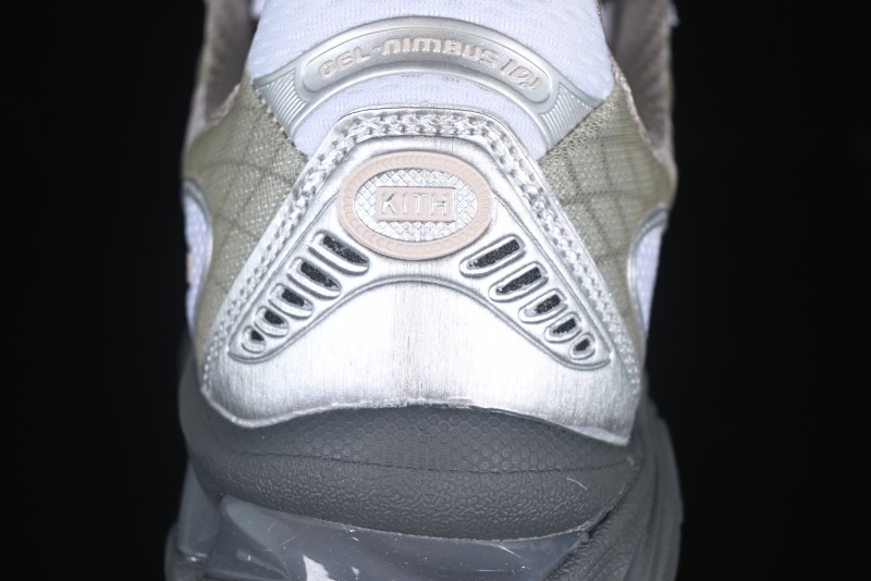 Asics Gel-Nimbus 10.1 Retro Breathable Casual Shoes with Cushioning for Men - 1203A723-100
