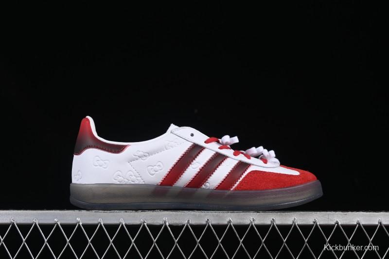 Adidas Originals Gazelle Indoor II Retro Casual Slip-Resistant Wear-Resistant Low-Top Sneakers - II0013