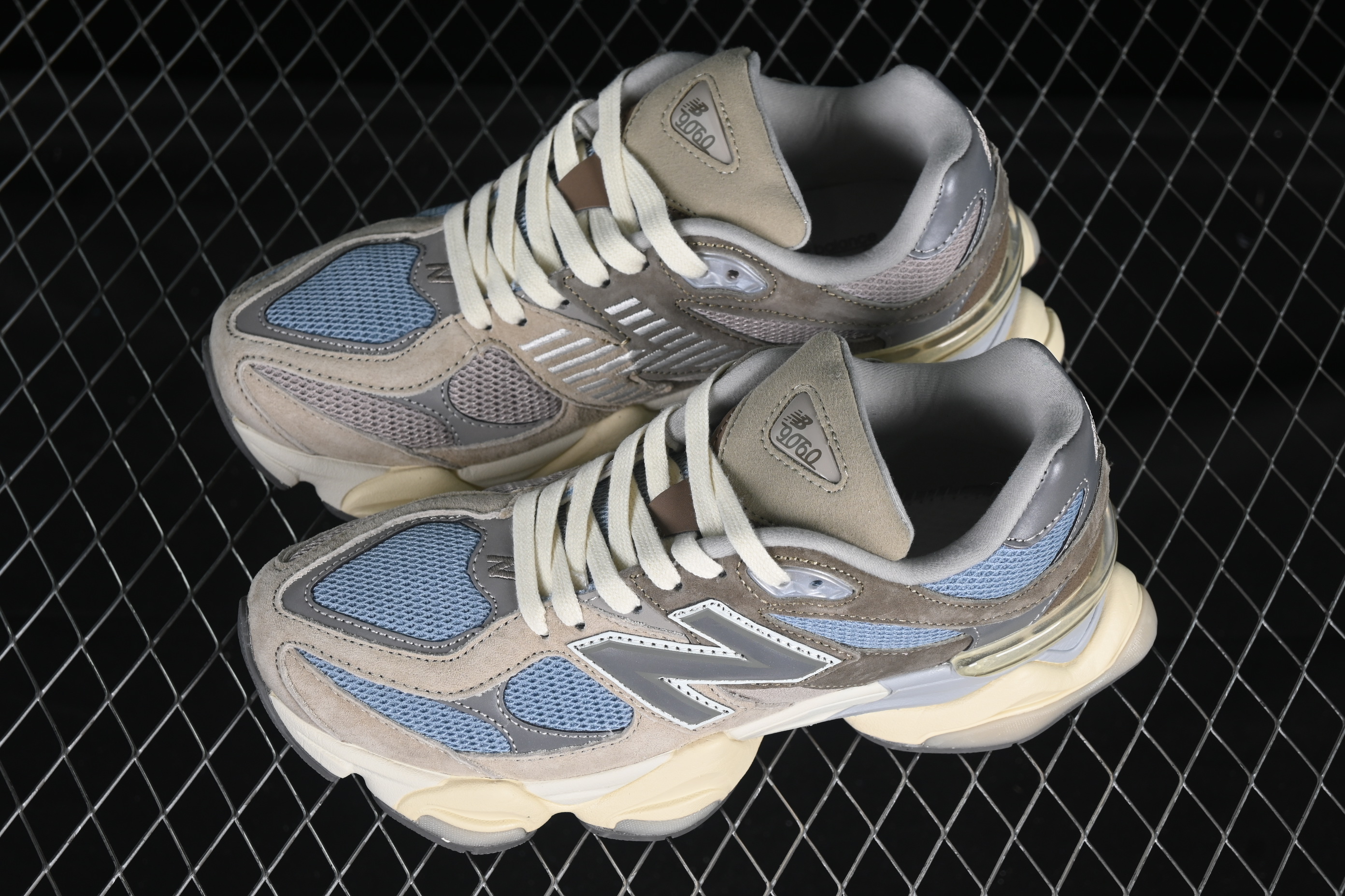 New Balance 9060 Retro Casual Running Shoes with ABZORB Cushioning Technology - U9060MUS