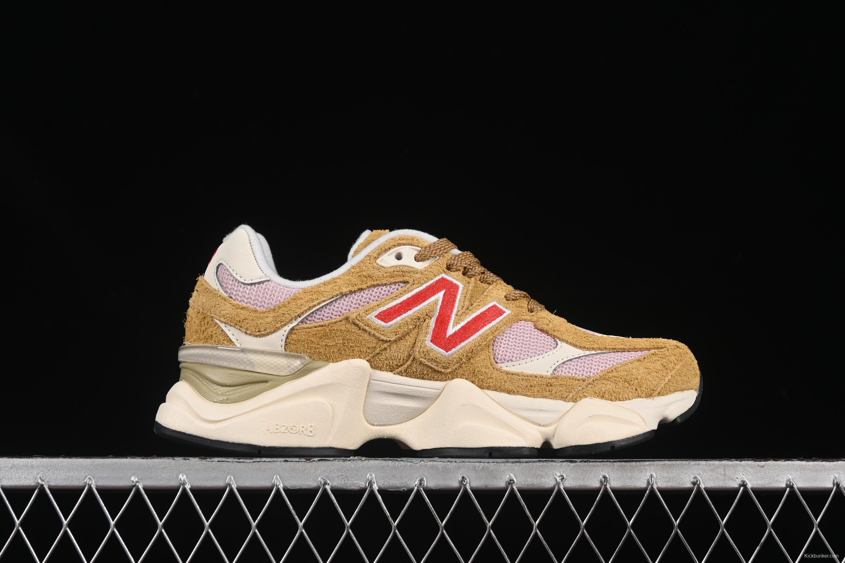 New Balance 9060 Series Retro Casual Running Shoes with ABZORB Cushioning - U9060GEA