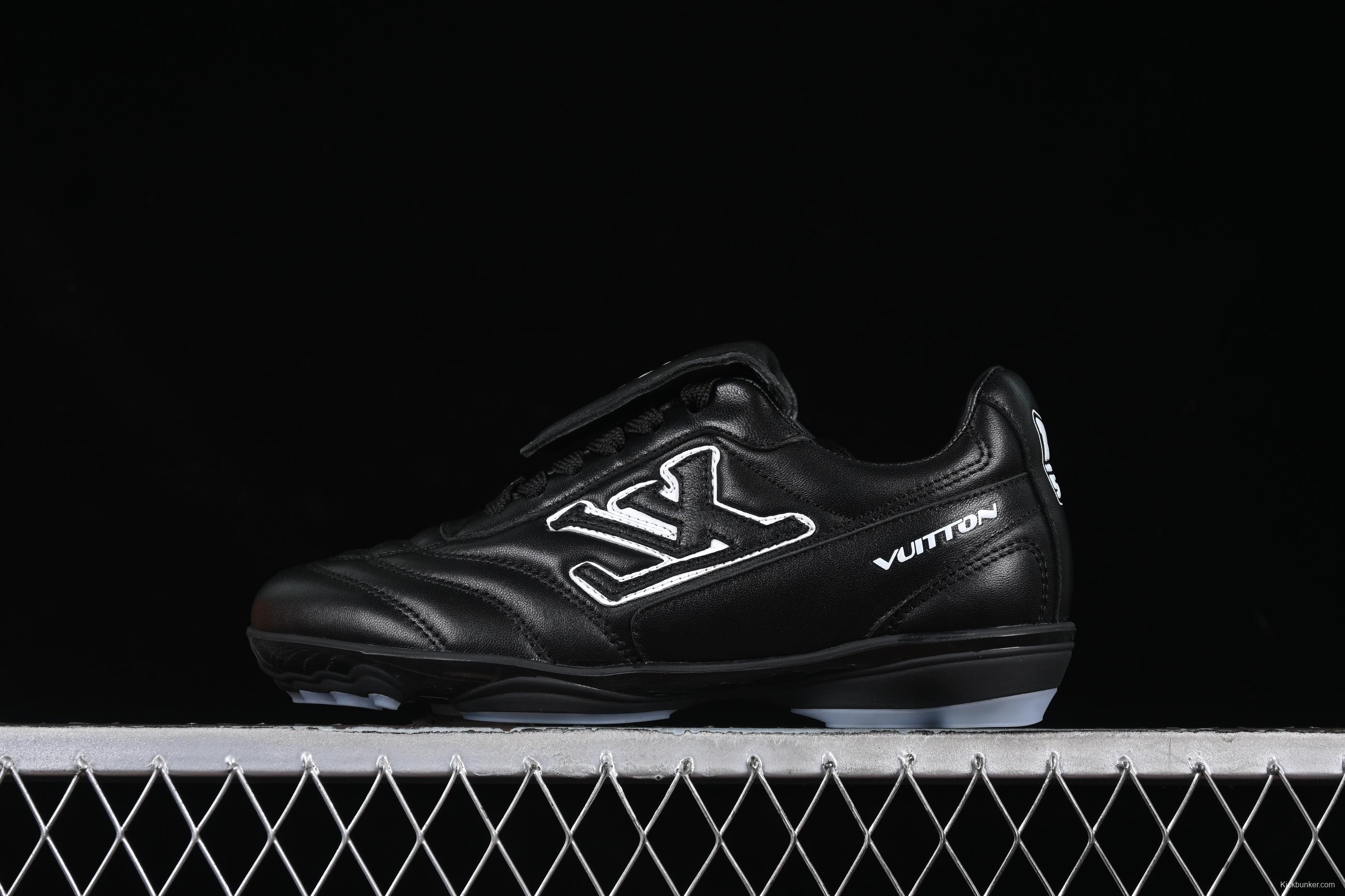 Louis Vuitton Footprint Soccer Low-Top Lifestyle Casual Shoes Round Toe Lace-Up - AJF6