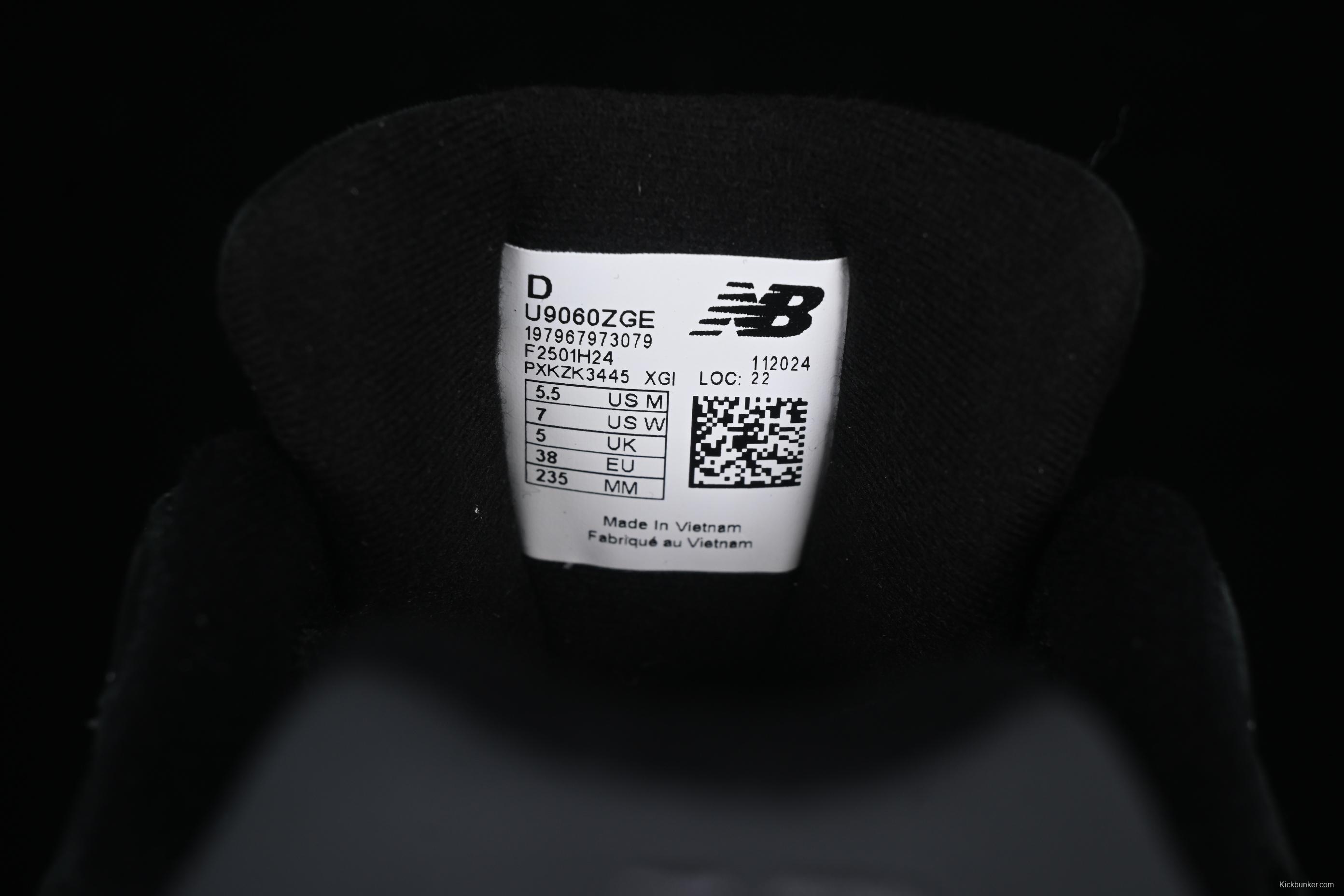 Joe Freshgoods x New Balance 9060 Retro Casual Running Sneakers with ABZORB Cushioning - U9060ZGE