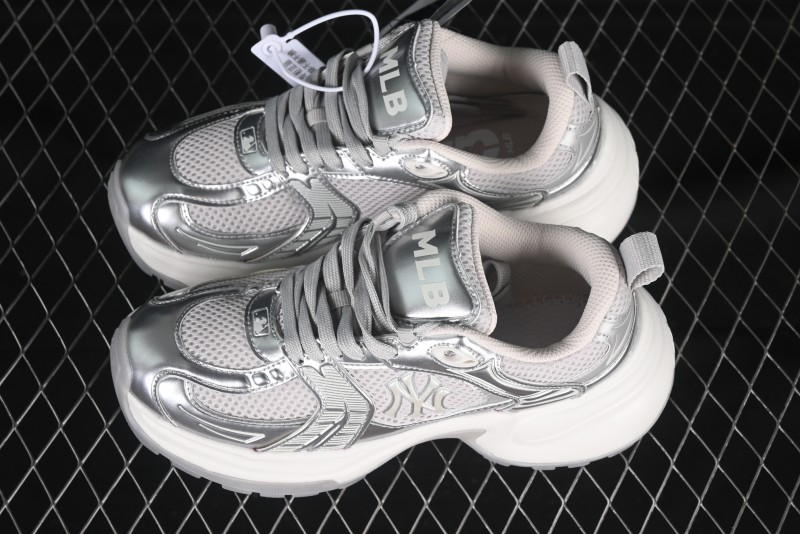 New York Yankees MLB XLG Chunky Platform Sneakers - 3ASHW045N50SIS