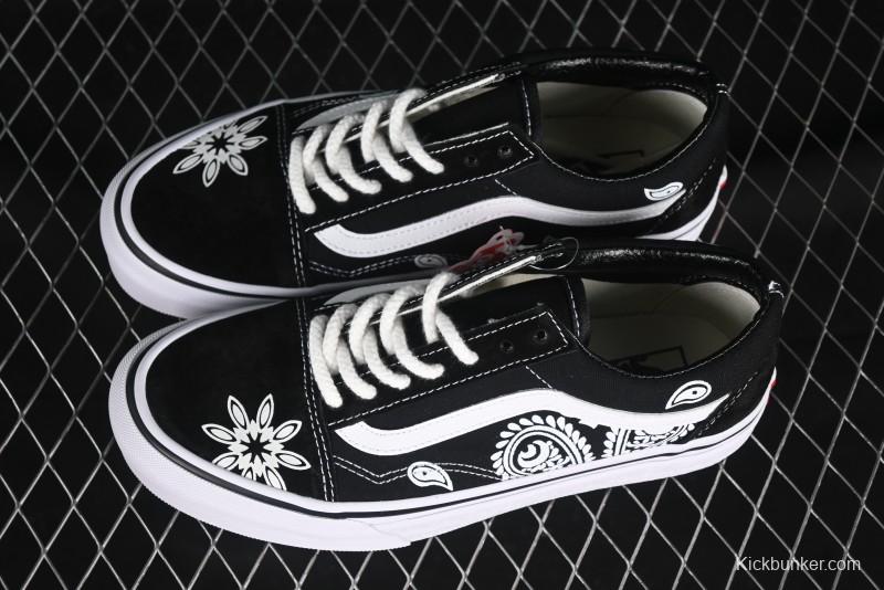 Vans Old Skool 36 Low-Top Retro Skate Shoes - VN000CRPGRN