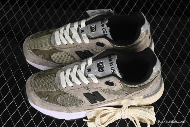New Balance Made In USA M993 Classic Retro Running Shoes - U993JJ