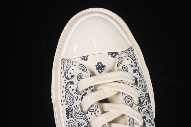 Converse Chuck 1970s Low Top Casual Sneakers with Paisley Pattern - A15752C