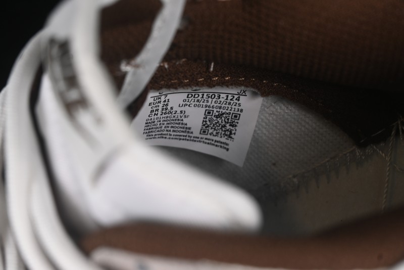 Nike Dunk Low Koala Party Distressed Grid Low-Top Casual Skate Shoes - DD1503-124