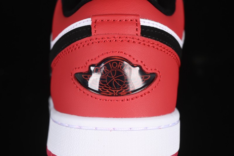 Nike Air Jordan 1 Low "White Black Gym Red" Retro Casual Sneakers - IB8971-106