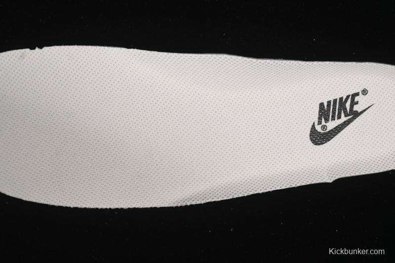 Nike Air Force 1'07 Low Stussy Collaboration Black Swoosh Casual Sneakers - HH7518-059