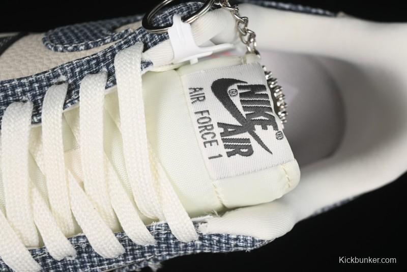 Nike Air Force 1'07 Low Gucci Collaboration Floral Pattern Rubber Sole Casual Sneakers - DF0188-058