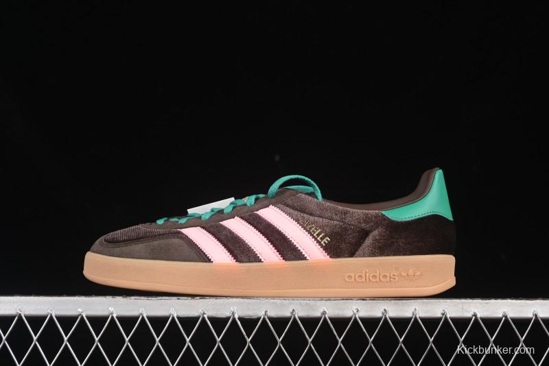 Adidas Originals Gazelle Indoor JI2714 Retro Casual Anti-Slip Wear-Resistant Low-Top Sneakers - JI2714