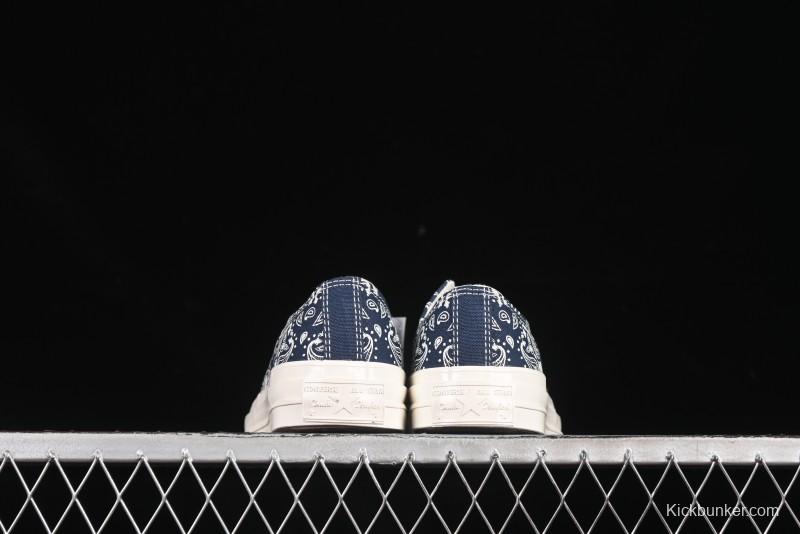 Converse Chuck 1970s Low Top Casual Sneakers with Paisley Pattern - A15751C