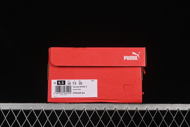Puma Deviate Ntro 3 Comfortable Anti-Slip Wear-Resistant Low-Top Casual Running Shoes - 378450-04