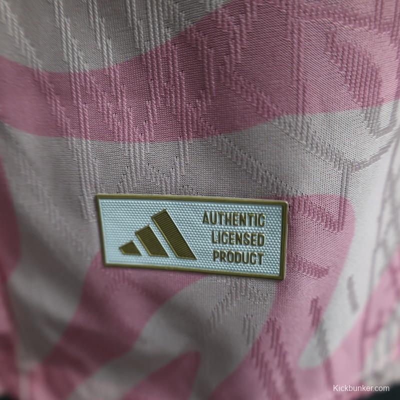 Player Version 25/26 Flamengo Pink with Marble Pattern Jersey