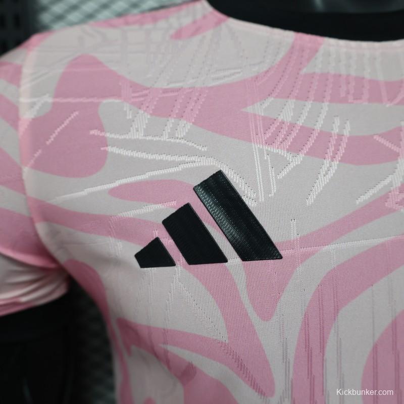 Player Version 25/26 Flamengo Pink with Marble Pattern Jersey