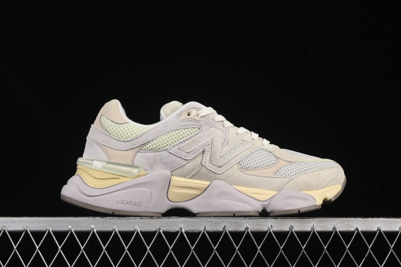 Joe Freshgoods x New Balance 9060 Retro Casual Running Sneakers with ABZORB Cushioning - U9060EEP