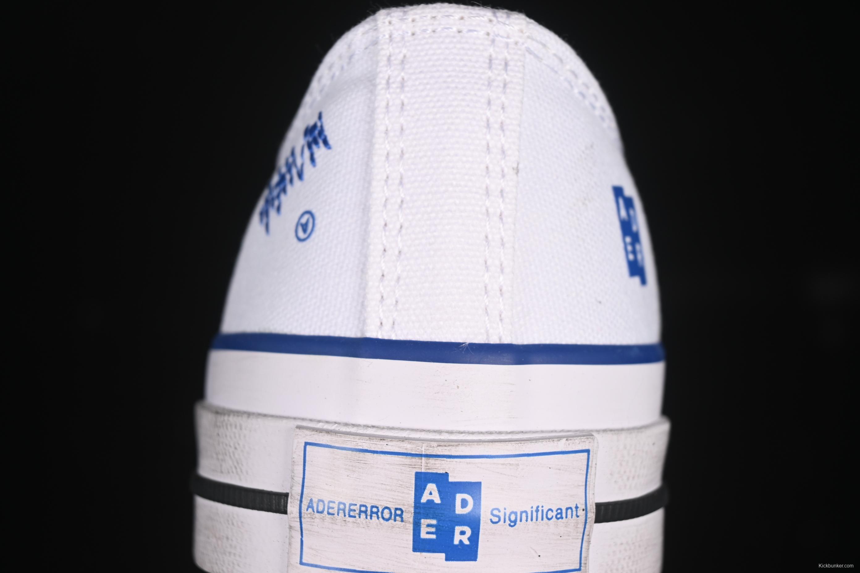 Ader Error x Converse Low-Top Casual Canvas Sneakers with Special Pattern Print - A14289C