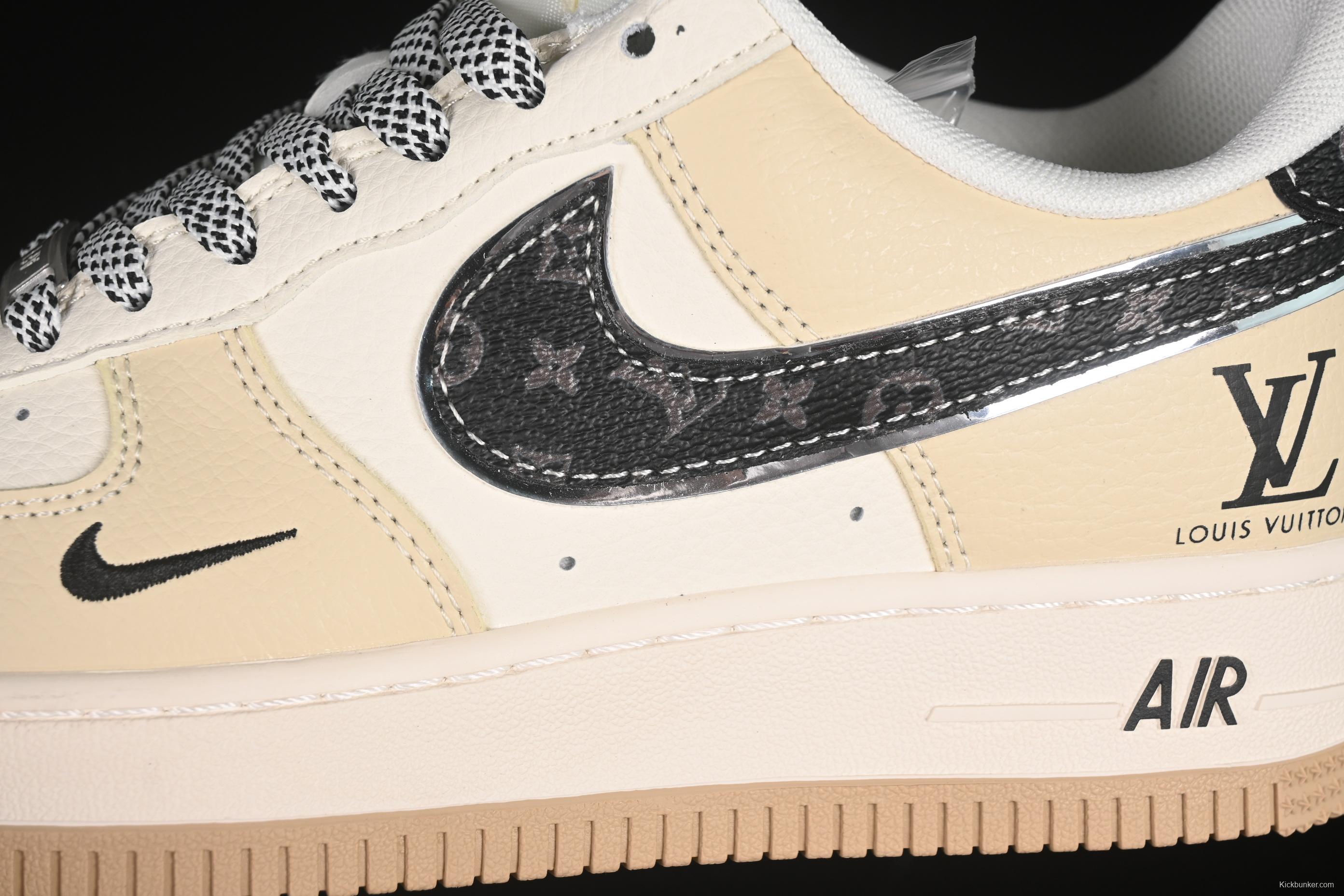 Nike Air Force 1 '07 Low LV Collaboration Casual Sneakers with Full-Length Air Cushion - ZH2598-308