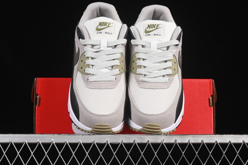 Nike Air Max 90 Retro Running Shoes with Visible Air Cushion - DM0029-011