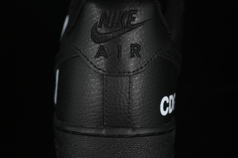 Nike Comme Des Garcons Air Force 1 Low Casual Sneakers with Full-Length Air Cushion - IB9949-001
