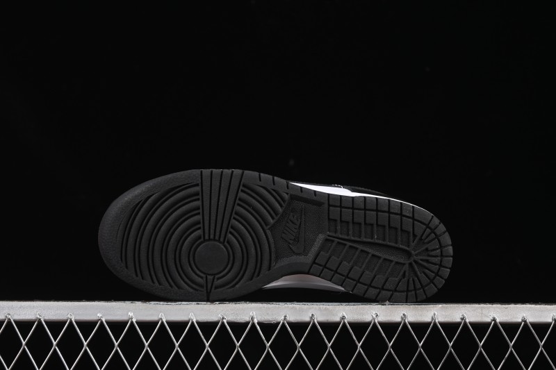 Nike SB Dunk Low Classic Black White Low-Top Casual Skate Shoes - HF5441-100