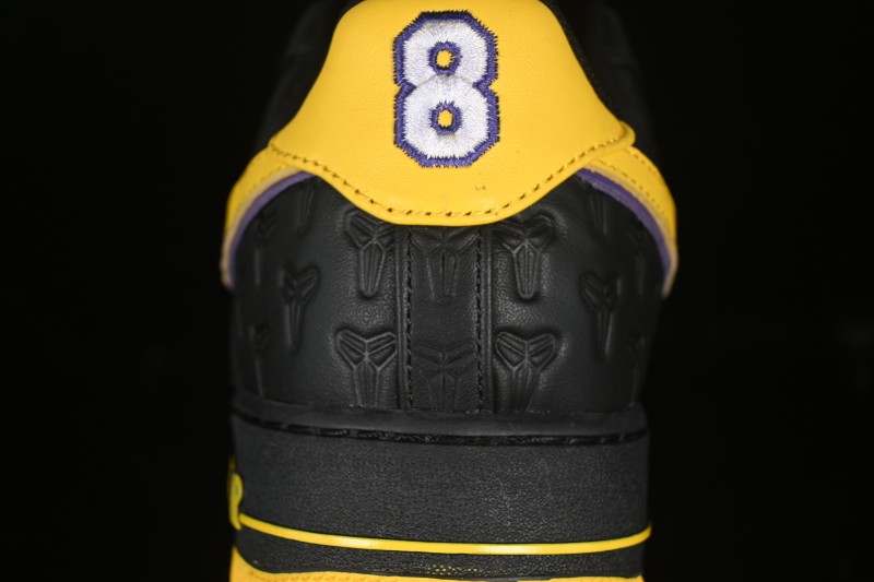 Nike Air Force 1 '07 Low Kobe Full-Grain Leather Casual Sneakers - HV5122-001