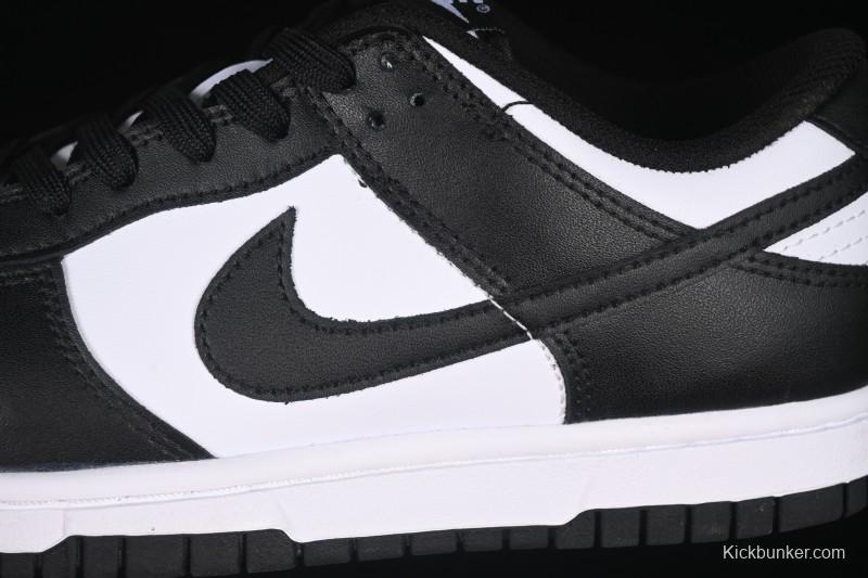 Nike SB Dunk Low Classic Black White Low-Top Casual Skate Shoes - HF5441-100