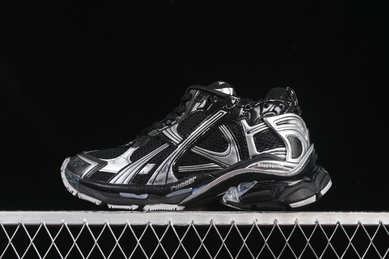 Balenciaga Runner Kith Four Color Retro Casual Shoes - W3RMU1100