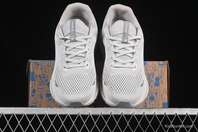 Brooks Ghost 15 Low-Cut Breathable Cushioned Support Casual Running Shoes - 1103931D161