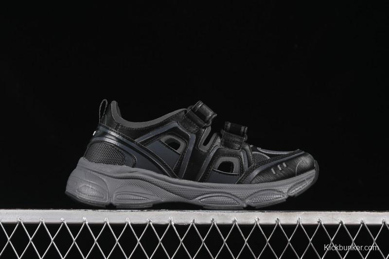 New York Yankees MLB Ace Runner Mask Jane Summer Casual Sandals - 3ASDACE5350BKS