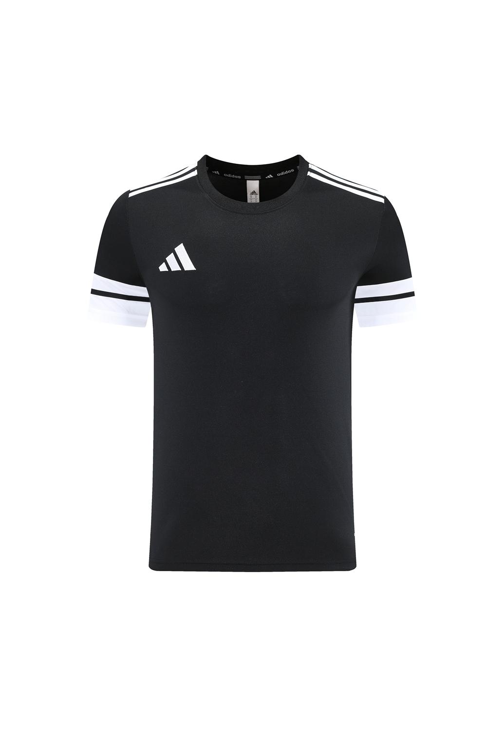 2025 Adidas Black Short Sleeve Jersey+Shorts