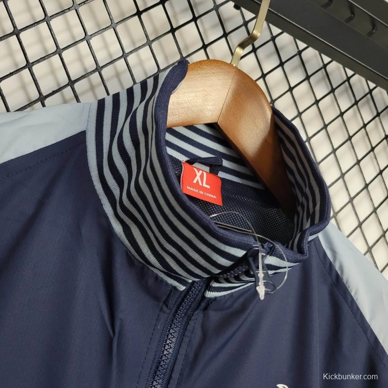 25/26 Tottenham Hotspur Jacket Blue Windbreaker