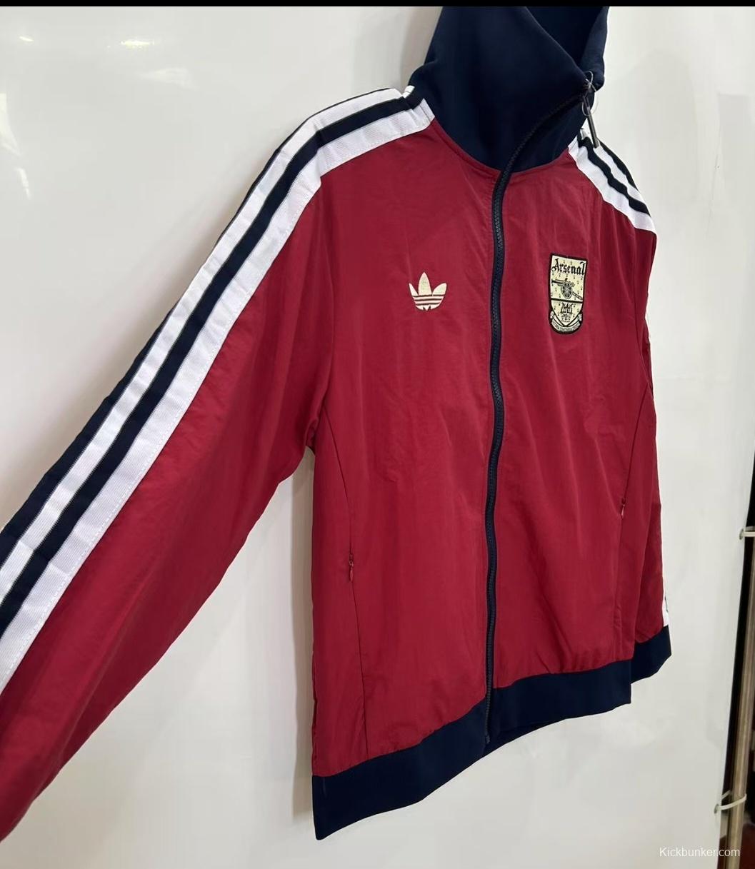 25/26 Arsenal Wine Windbreaker