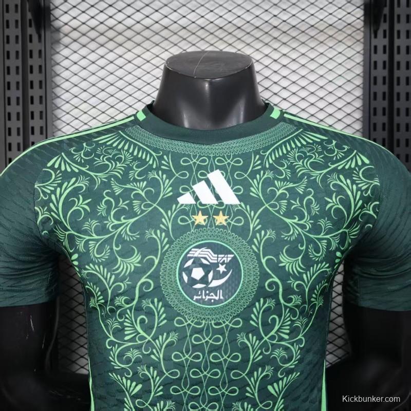 Player Version 2025 Algeria Green Jersey
