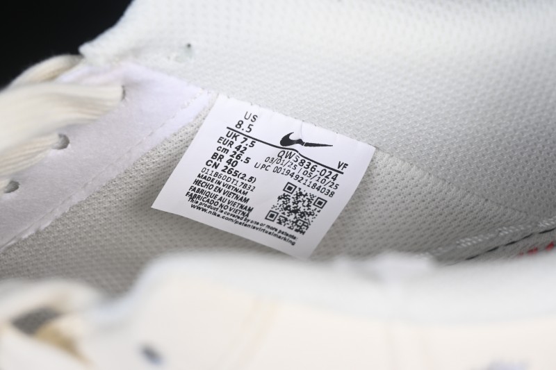 Nike Air Force 1 '07 Low Gucci Collaboration Ghost Face Beige Gray Casual Sneakers - QW5836-024