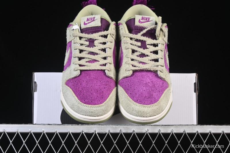 Nike Dunk Low Panda Viotech Green Purple Low-Top Casual Skate Shoes - IH7648-700