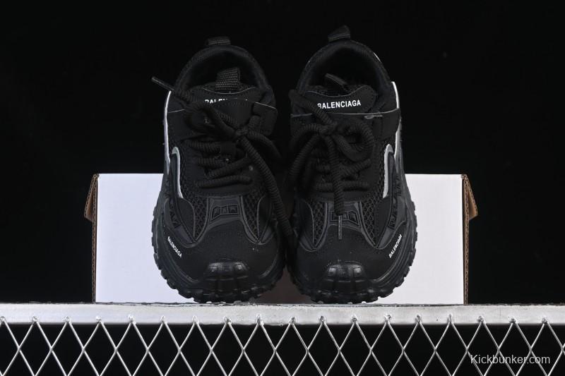 Balenciaga Non-Slip Wear-Resistant Casual Kids Shoes Black