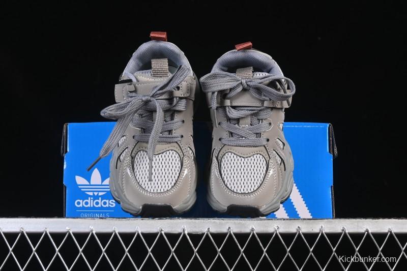 Adidas Adistar Anti-Slip Durable Casual Kids Shoes - Cement Gray