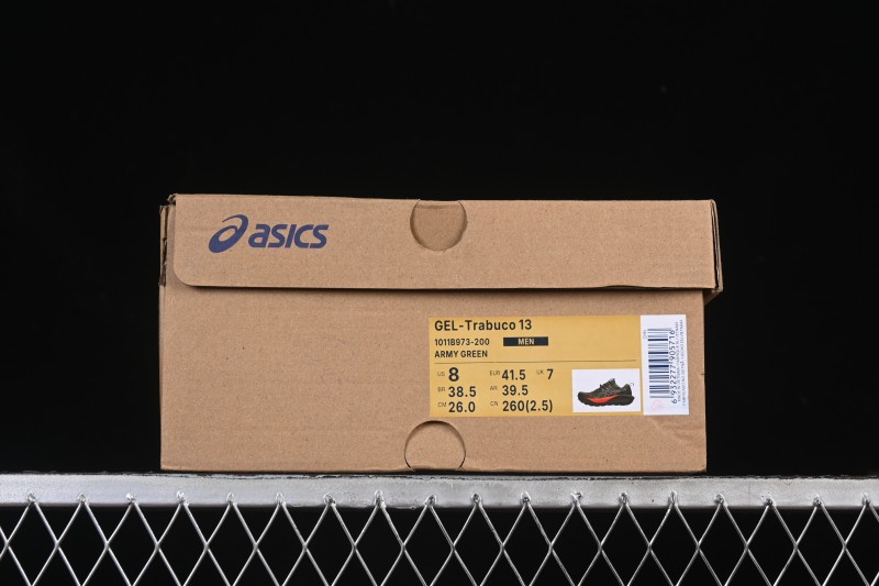 Asics Gel-Trabuco 13 Retro Breathable Cushioned Men's Running Shoes - 1011B973-200